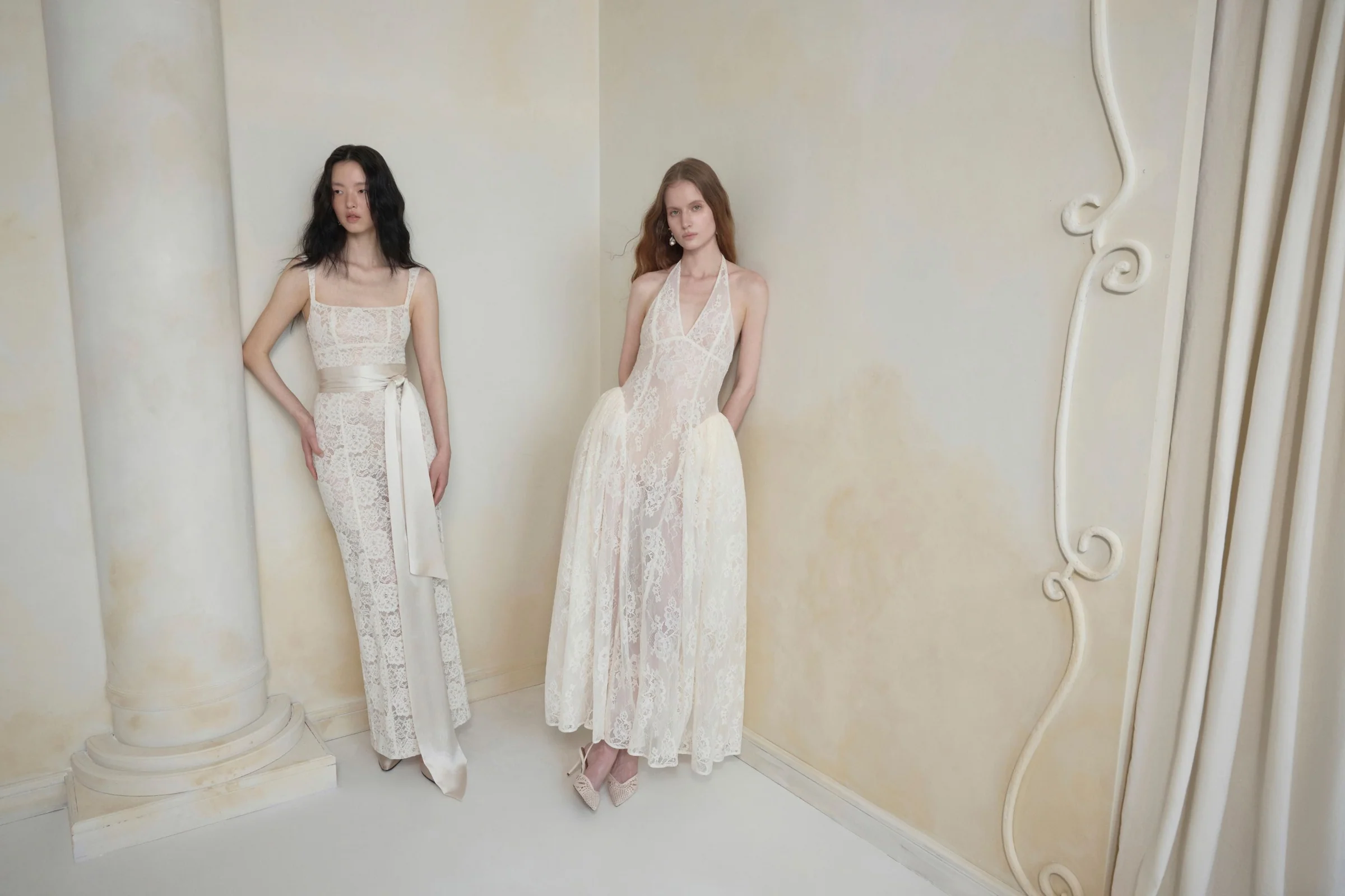 Where Silk Meets Structured Elegance